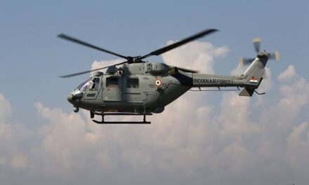 IAF helicopter makes emergency landing in Ladakh, Pilots Safe