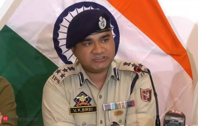 IGP Kashmir greets people on eve of Ram Navami