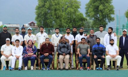 Director inaugurates Inter- Departmental Cricket Tournament at NIT Srinagar