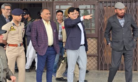 CEO inspects arrangements at Counting Center for Baramulla PC