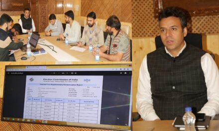 Lok Sabha Elections-2024 : Supplementary first Randomisation of EVMs, VVPATs conducted in Srinagar