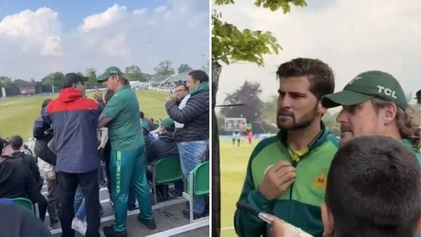 Afghan fan misbehaves with Pakistan speedster Shaheen Afridi in 2nd T20I against Pakistan