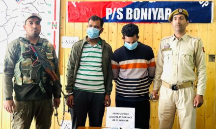 2 Narco Smugglers Arrested in Boniyar; Heroin Worth 2 Crores Seized