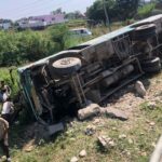6 women, minor girl among ten injured in bus accident in Akhnoor