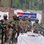 Security Forces recover explosives, other arms and ammunition in Kupwara