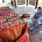 Ahead of electoral battle Mehbooba seeks ‘strength’ at father’s grave