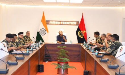 BSF Special DG reviews security situation along IB in Jammu