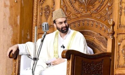 Violence, oppression & use of guns not solution to resolve issues: Mirwaiz Umar Farooq