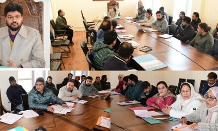 DC Ganderbal reviews functioning of Health Department