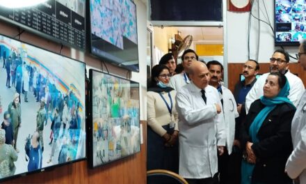 Health Minister inspects GMC Jammu, inaugurates ICU at Super Speciality Hospital