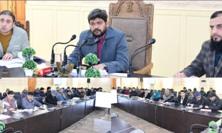 DDC Ganderbal reviews physical & financial progress under District Capex 2024-25