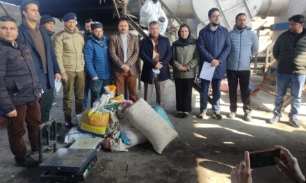 Ganderbal Police destroys huge quantity of seized contraband and psychotropic substances worth 15.85 lacs