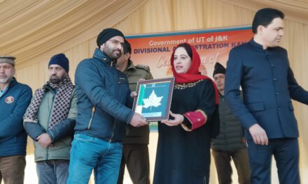 Sheikh Inayat Awarded for Exemplary Service in Transport Management at Republic Day Function