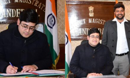 Jatin Kishore assumes charge as DC Ganderbal