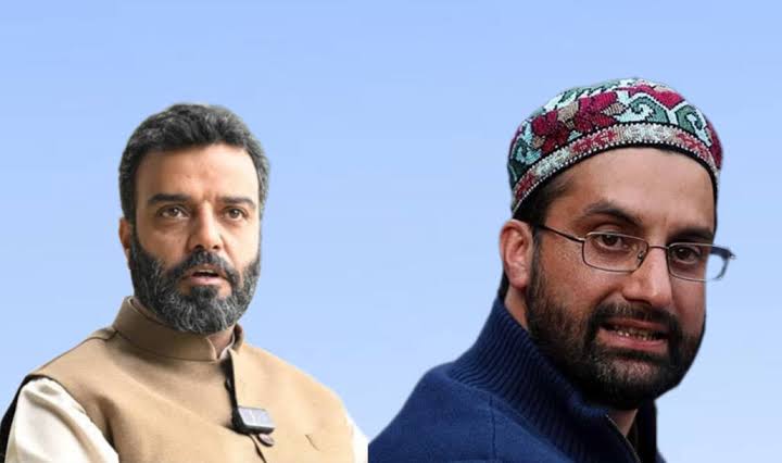 NC MP Aga Syed Ruhullah Mehdi meets Hurriyat chief Mirwaiz Umar Farooq in Delhi