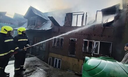 Fire guts 3 houses at Nawabazar