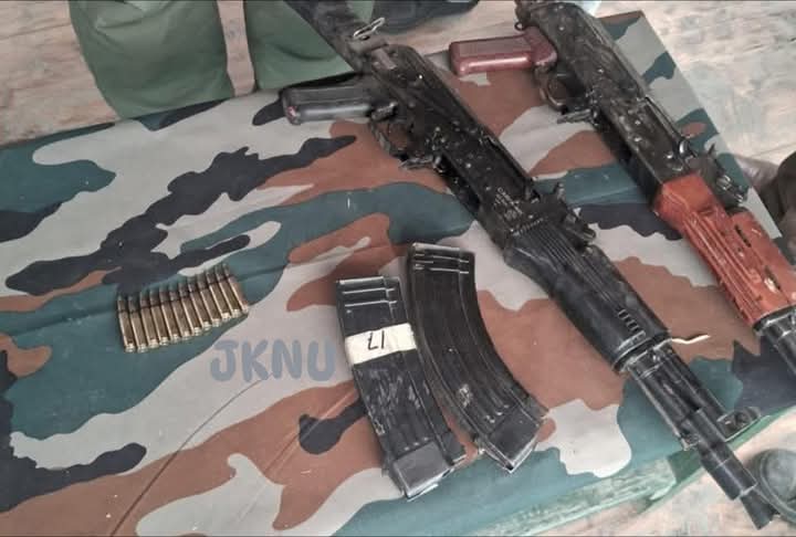 Arms, ammunition recovered during CASO in Karnah