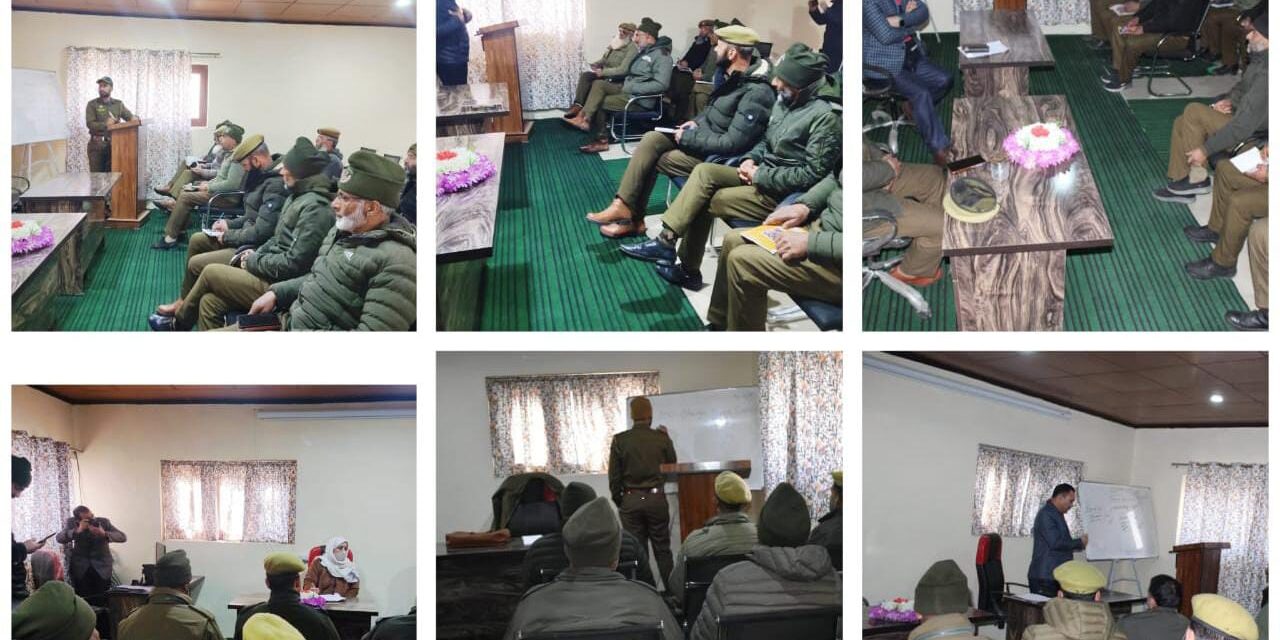 Five days workshop on “New Criminal Laws” organised by Ganderbal Police concludes at DPL Ganderbal