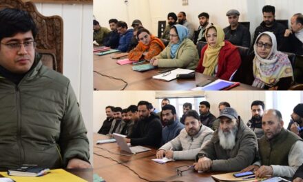 DC Ganderbal chairs review meeting of Health Department