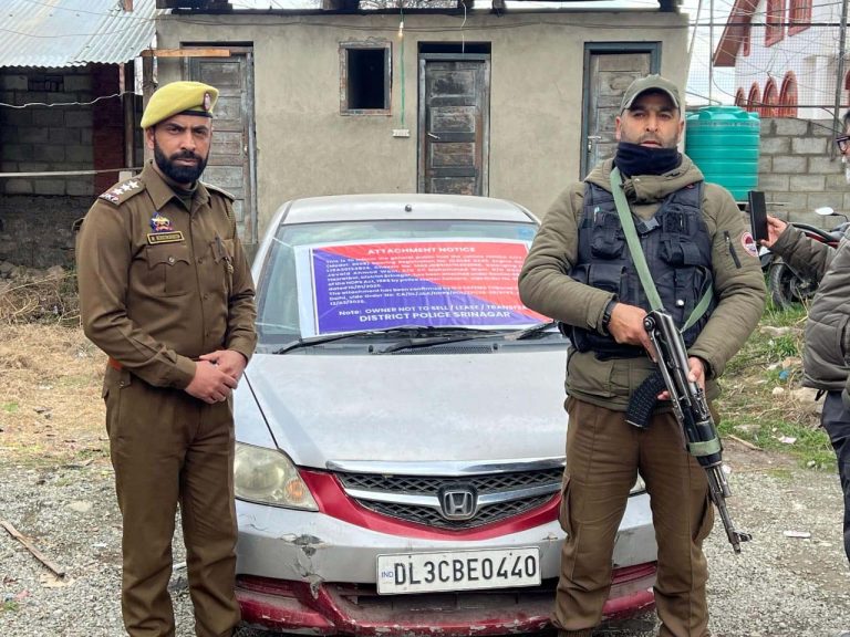 Police Attaches Property Of Drug Peddler Worth Lakhs Under NDPS Act In Srinagar