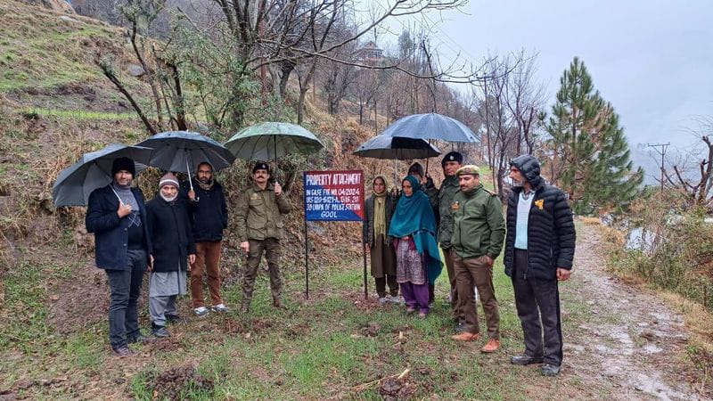 Properties of 5 PoK-based Hizbul terrorists seized in J&K’s Ramban