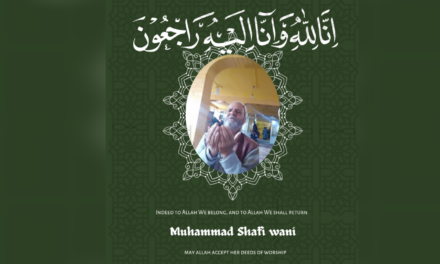 GPA Mourns the Demise of Senior Journalist Saleem Wani’s Uncle