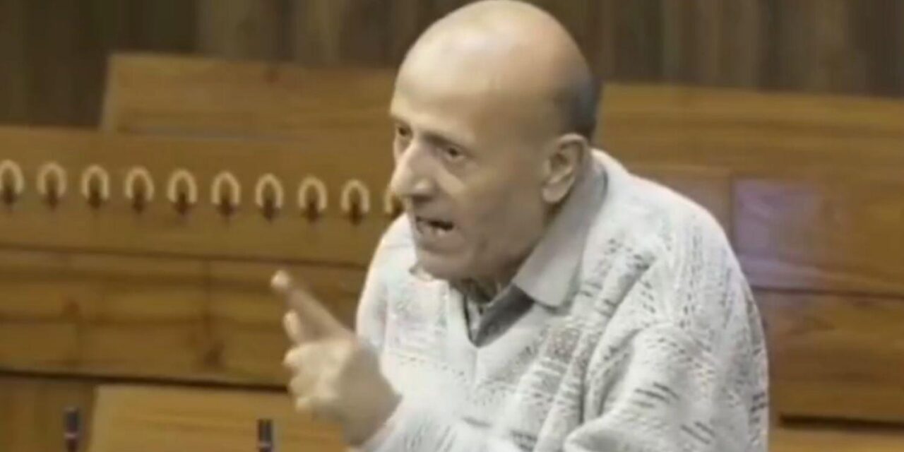 “Our blood is not cheap”: MP Rashid raises J&K civilian “killings” in maiden Parliament speech