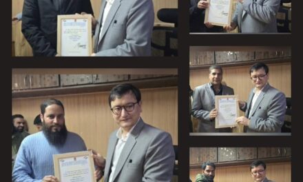 DC B’la felicitates officers, officials for exemplary performance in JK Assembly Elections-2024