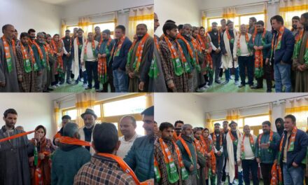Massive BJP Joining Program Held at Harran, Sheripathri Block in Ganderbal