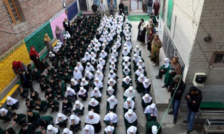 Schools reopen in Kashmir after three-month winter break