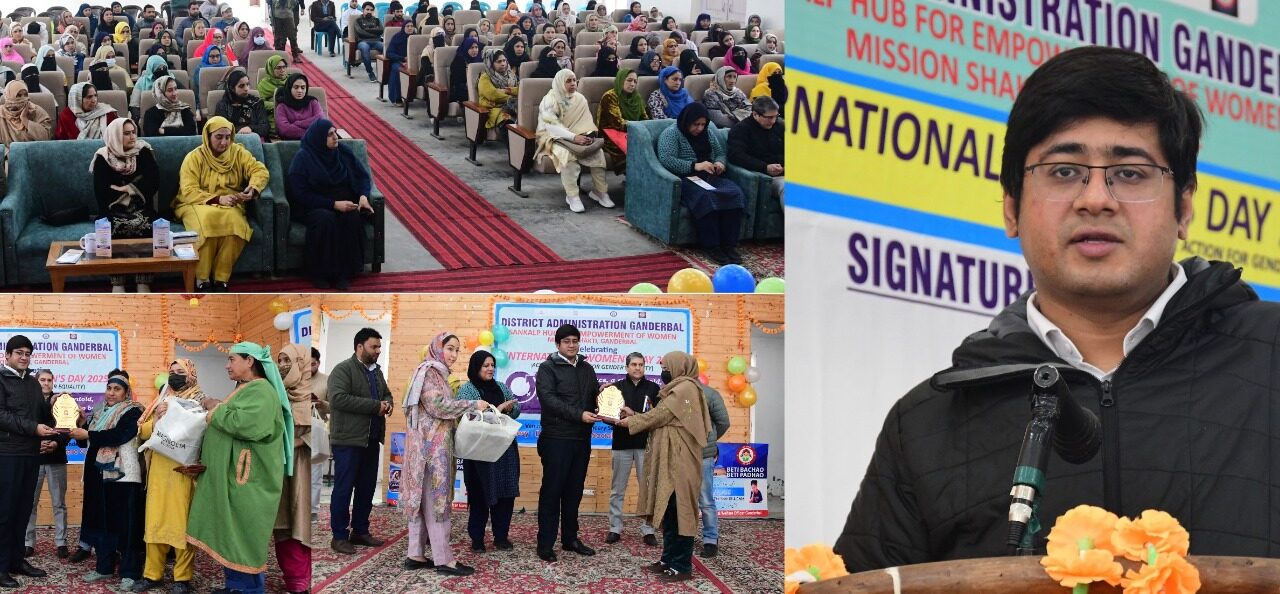 Grand event held to commemorate ‘International Women’s Day-2025’ at Ganderbal