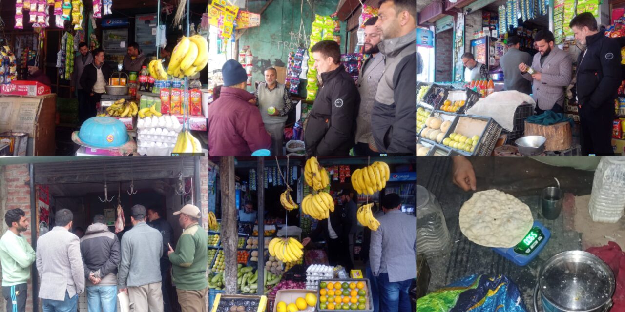 No Room for Violators! Massive Market Checking Drive in Preng & Chattergul