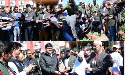 DC Ganderbal launches Mega Plantation Drive 2025 under the theme ‘Go Green Ganderbal’ to promote Green Initiatives