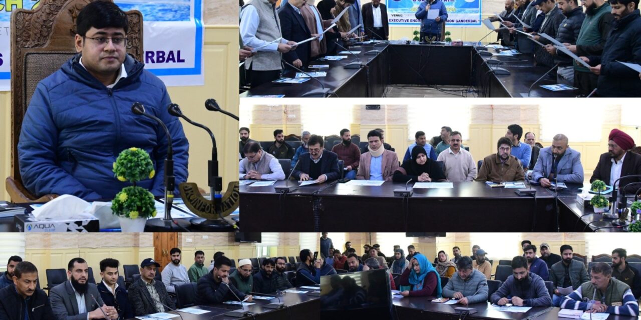 World Water Day Celebrated across all panchayats in Ganderbal, DC Administers pledge ( Jal Shapath) on Water Conservation: