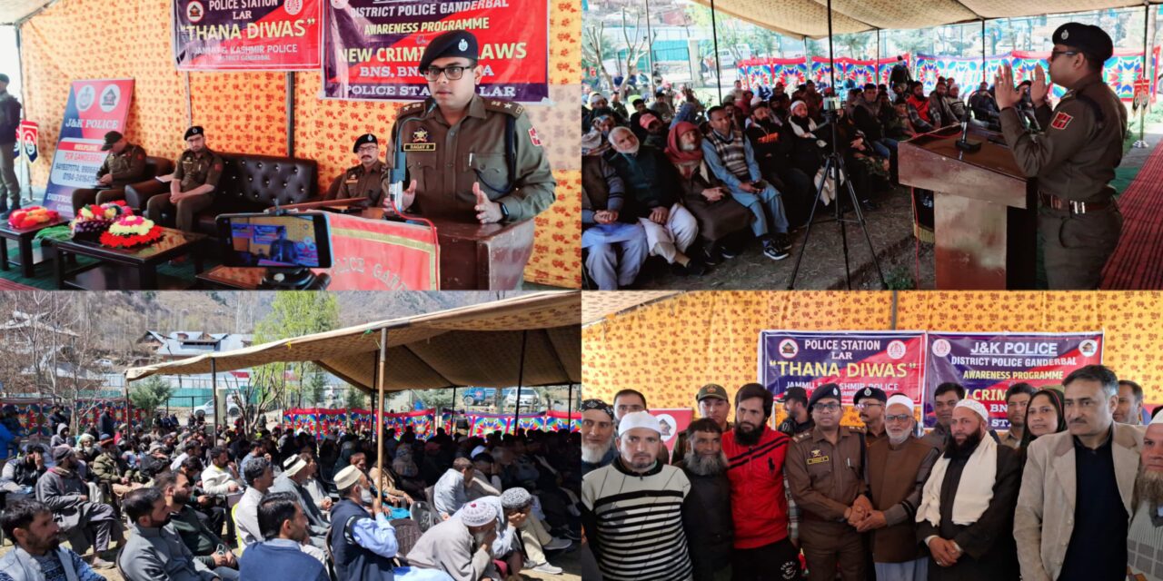 Ganderbal Police Strengthens Community Ties with Historic ‘Thana Diwas’ in Remote Waliwar