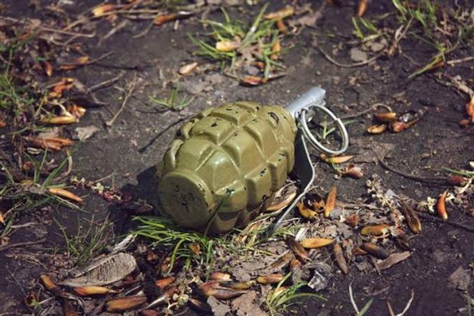 Old Rusted Grenade Found In Rajouri