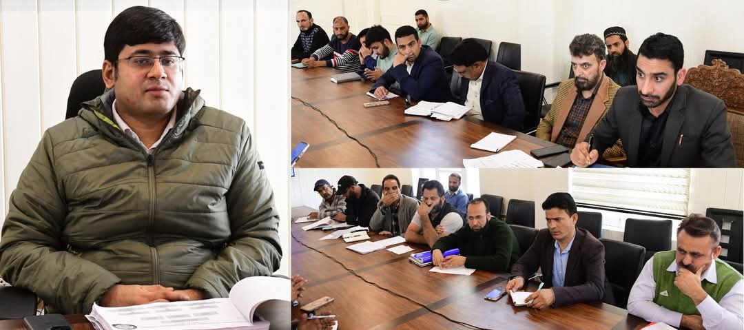 DC Ganderbal reviews progress of Ring Road Project Phase IIA