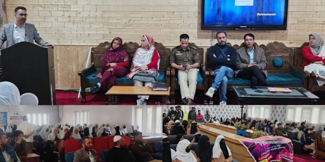 ICE Campaign against Drug Abuse Gains Momentum in Ganderbal
