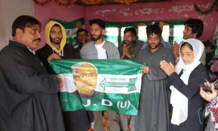 JDU Holds Joining Event in Sumbal, Welcomes New Workers