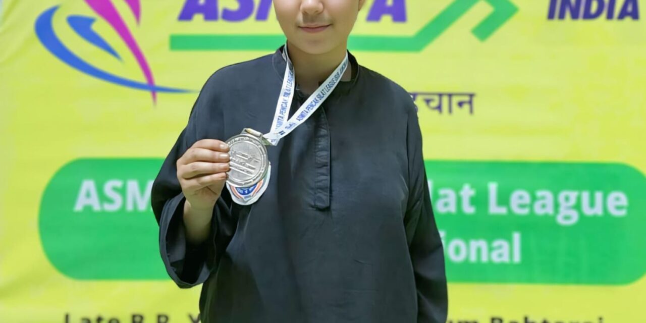 Suzain Nissar Shines at Khelo India National League, Wins Silver in Pencak Silat