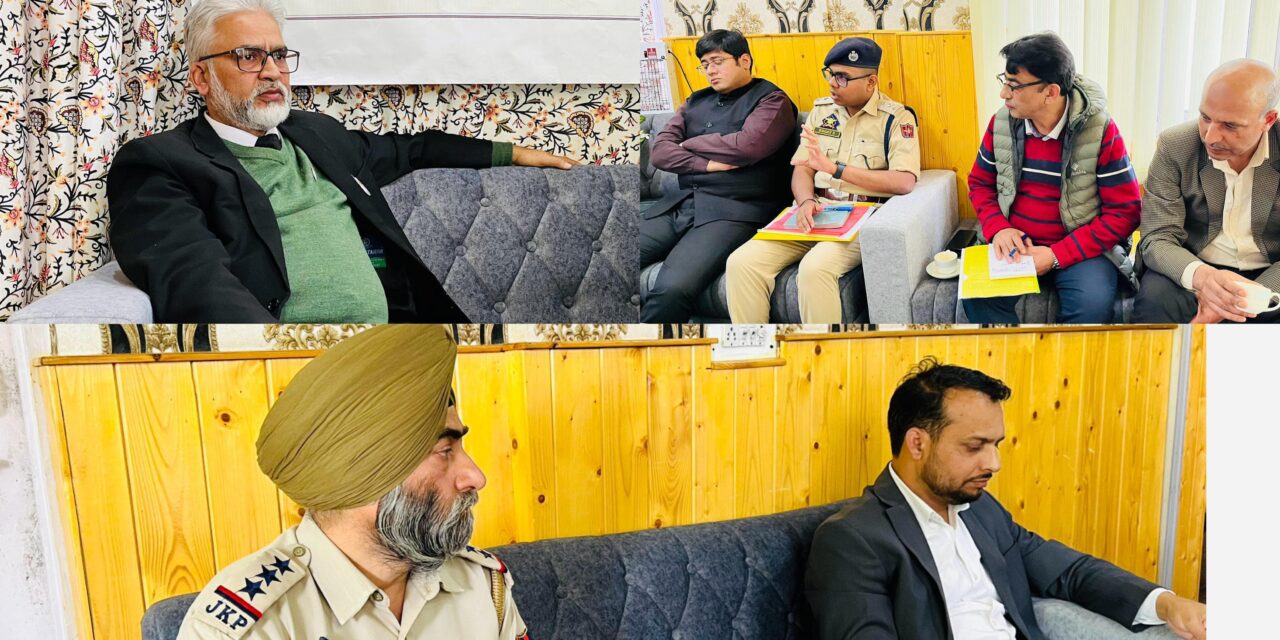 Pr. District & Sessions Judge chairs 2nd UTRC meeting at Ganderbal