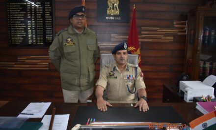 Khalil Ahmad Poswal-JKPS Takes Over as SSP Ganderbal, Emphasizes Transparent and People-Centric Policing