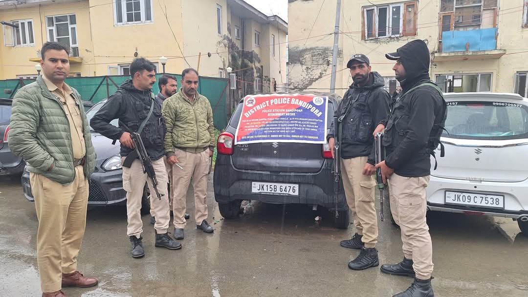Police attaches property of drug peddler worth lakhs under NDPS Act in Bandipora