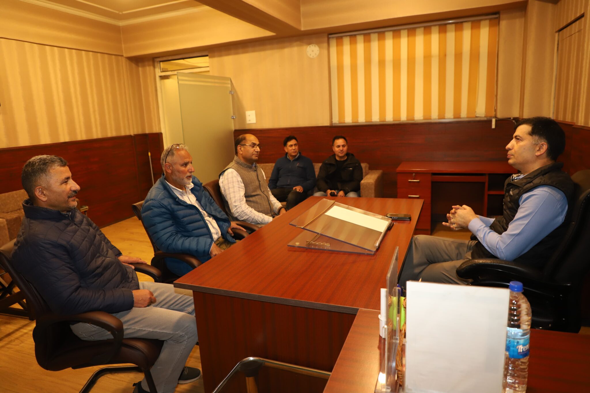 Muzaffar Ahmad Shah-JKPS assumes charge of SSP Special Crime Wing (Crime Branch) Srinagar Kashmir