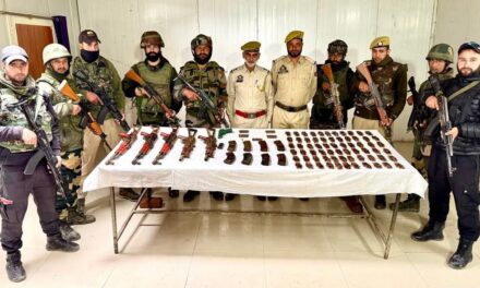 Hideout Busted in Machil In Kupwara, Huge Cache of Arms and Ammunition Recovered: Police
