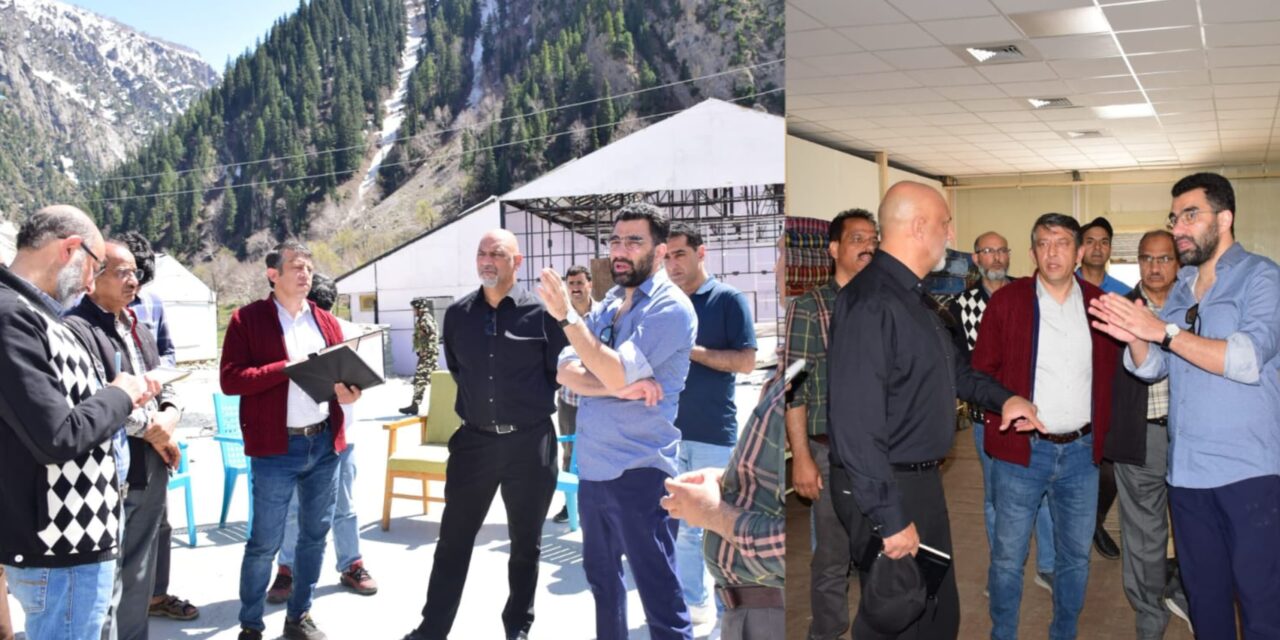 Secretary Health visits Baltal, assesses Medical Preparedness for Shri Amarnath Ji Yatra 2025