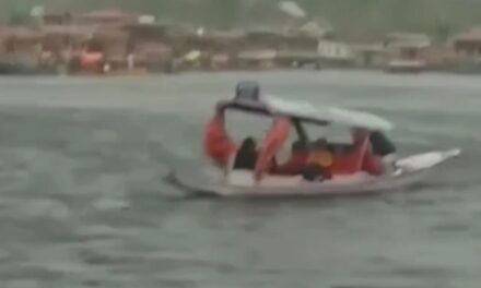 Shikara capsizes in Dal Lake; 4 family members rescued safely