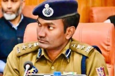GV Sandeep Chakravarthy assumes charge as SSP Srinagar