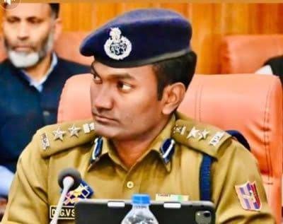 GV Sandeep Chakravarthy assumes charge as SSP Srinagar