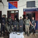 Two terrorist associates arrested with arms, ammunition in Shopian